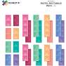 Connetix Ractangle Pastel magnetsæt 24 dele