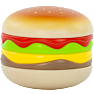 Scoop magnet - burger