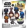 Star Wars skumfigur nøglering ca. 6,5 cm – flere varianter – assorteret