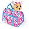 Chi Chi Love Star chihuahua plyshund med taske 20 cm