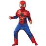 Spiderman deluxe kostume - str. 104 cm