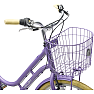 SCO Classic dame shopper 7 gear 28" 2024 - mat lilla