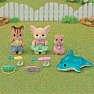 Sylvanian Families børnehavevenner - badebassin trio