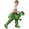 Rid-på-dino kostume str. 128