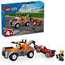 LEGO City Kranvogn og sportsvognsreparation 60435