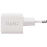 X2O 20W hjemmeladersæt USB-C med 1,2 m kabel GaN - Hvid
