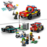 LEGO® City Brandslukning og politijagt 60319