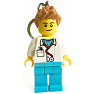 LEGO® LED Nøglering Mandelig Doktor