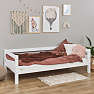 Hoppekids ECO Luxury juniorseng 90x200cm - hvid