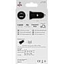 X2O 30W dobbelt billader USB-C/A - Sort
