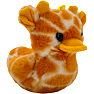 Duckees dyrefigurer nøglering 11 cm - flere varianter - assorteret