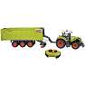 Claas fjernstyret traktor + vogn