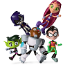 Teen Titans Go Twisty aktionfigurer - flere varianter - assorteret