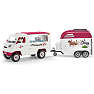 Schleich 42439 mobil dyrlæge med føl