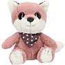 Snukis Foxie rævebamse 18 cm - lyserød