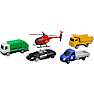 Car Mania Diecast legetøjsbiler 5-pak - flere varianter - assorteret