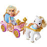 Disney Princess dukke, pony og hestevogn