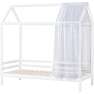 Hoppekids Mermaid tekstil til husseng 90x200 cm - transparent