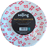 Salling paptallerkener Ø:23 cm 10-pak - Dannebrog