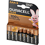 Duracell Plus AAA batterier 8-pak