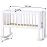 Hoppekids vugge 40x80 cm - Hvid