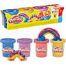 Play-Doh glimmer modellervoks 4 stk.