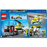 LEGO® City Redningshelikopter-transporter 60343