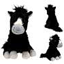Miss Melody Plys 20 cm - sort