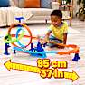 Hot Wheels Stunt Tracks Rapid Launch Cyclone racerbane