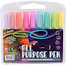 Parrot All Purpose pen pastel 9-pak
