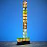 Minecraft lampe - multifarvet