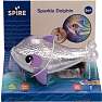 Spire Sparkle Dolphin badedyr 14 cm