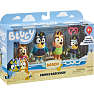 Bluey figurer 4-pak
