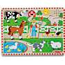 melissa & doug puslespil med lyd -Assorteret