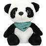 Snukis Piet pandabamse 18 cm - sort/hvid