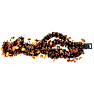Halloween lametta guirlande 3 meter - flere varianter - assorteret