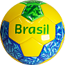 Slazenger fodbold str. 5 - Brasilien