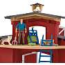 Schleich rød lade med tilbehør 42606