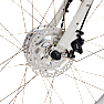 SCO Premium E-Metropolis elcykel 28" 15AH - hvid/grå