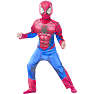 Spider-man deluxe kostume - str. 128 cm