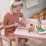 Hoppekids Mads børnestol - Pale Rose