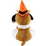 Halloween plys hund 38 cm - brun