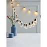 Lyskæde med 30 LED - Varm  hvid
