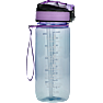 Motivationsflaske lilla/turkis - 0,6 liter