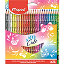 Maped Mini Cute farveblyanter 24 stk.