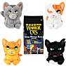 Warrior Cats Large Mystery bamse 28 cm - flere varianter - assorteret