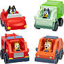 Bluey familiens minibiler m. figur - flere varianter - assorteret