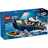LEGO City Politibåd på forbryderjagt 60456