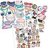 TOPModel Dress Me Up Stickerbog DOGGY