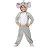 Elefant kostume jumpsuit - str. 80 cm